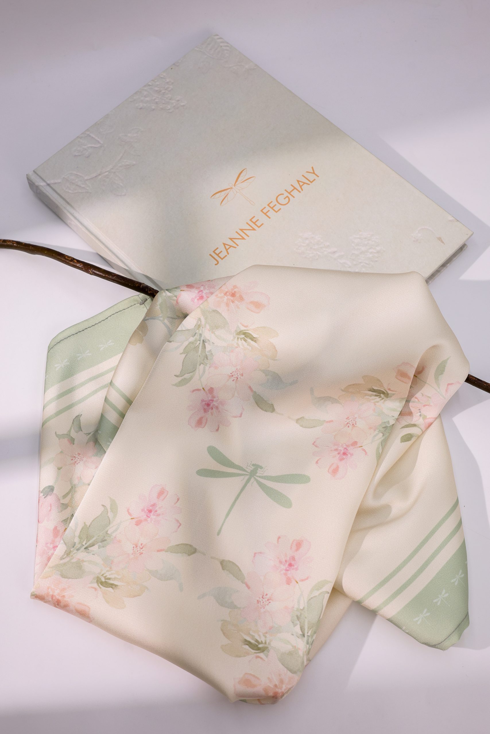 Garden Harmony Square Scarf - Image 3