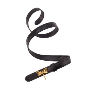 Black Dragonfly Charm Belt