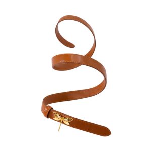 Camel Dragonfly Charm Belt