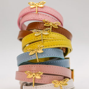 Dragonfly Real Leather Bracelet